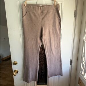 Duluth Trading Co Tan Cotton Blend sweat pants